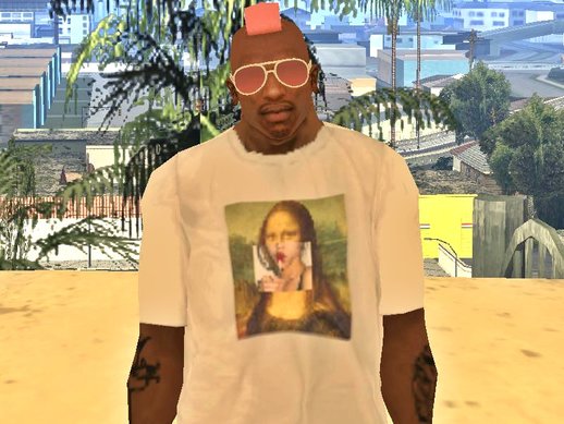 Mona Lisa Lollipop T-Shirt