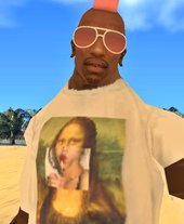 Mona Lisa Lollipop T-Shirt