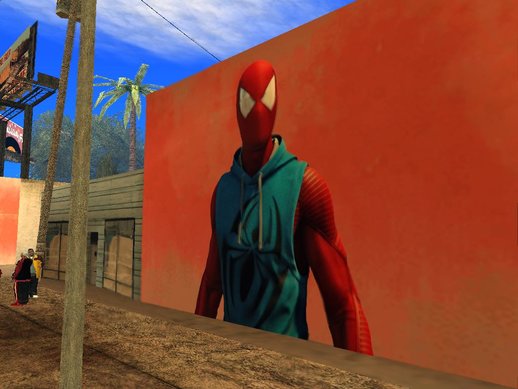 Scarlet SpiderMan Wall