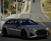 2020 Audi RS6 Avant [ Add-On | Extras | Dirtmap | Digital Dials ] 