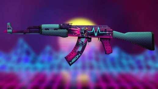 CS:GO AK-47 Neon Rider