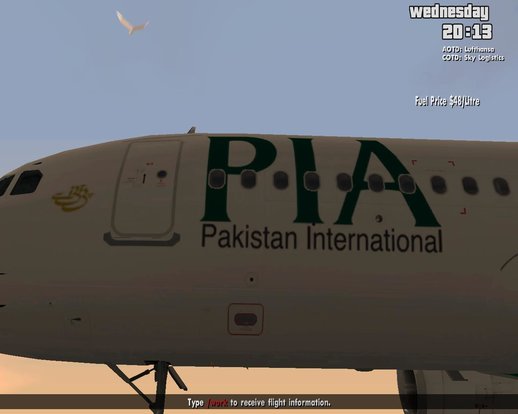 Airbus A320-200 PIA