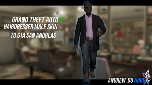 Grand Theft Auto V - HairDresser Skin