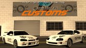 Paul Walker Tribute Paintjob for 1999 Nissan Skyline R-34 GT-R V-spec for Mobile