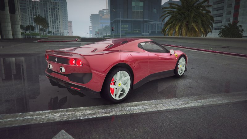 Gta 5 Ferrari Sp38 Deborah Add On Mod Gtainside Com