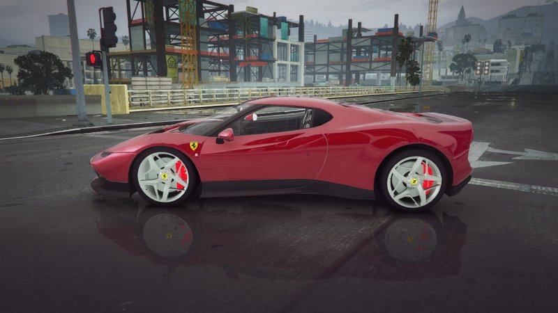 Gta 5 Ferrari Sp38 Deborah Add On Mod Gtainside Com