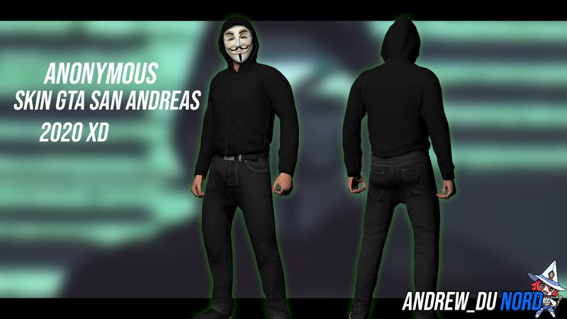 New characters for GTA San Andreas from Anonymous_GTA (1 new