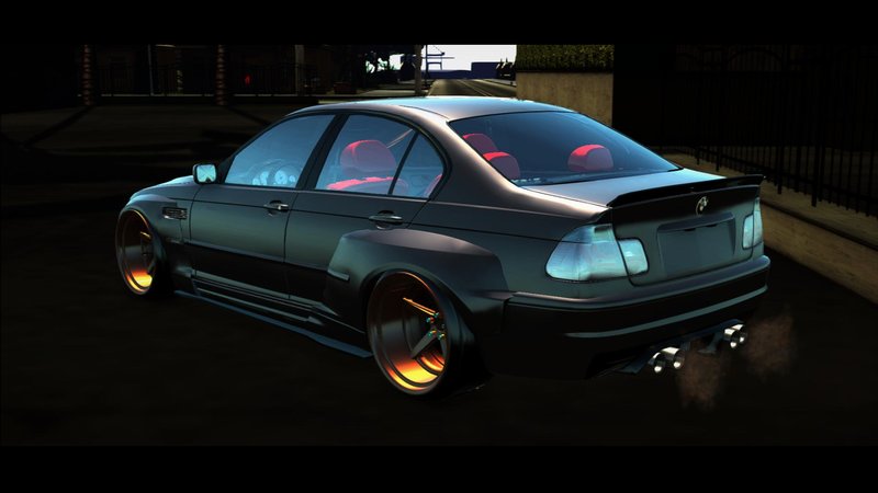 Download BMW E46 Sedan Tuning for GTA San Andreas (iOS, Android)