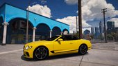 Bentley Continental GT Convertible 2020 [Add-On | Extras]