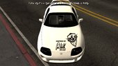 Paul Walker Tribute Paintjob for Toyota Supra US-Spec (JZA80) 1993 for Mobile