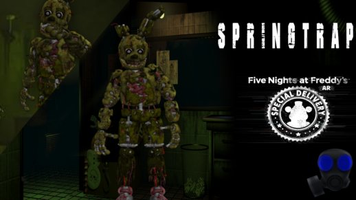 Springtrap Fnaf AR: Especial Delivery