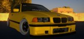 1998 BMW E36 M3 - Yellow Dreams by Wippy's Garage