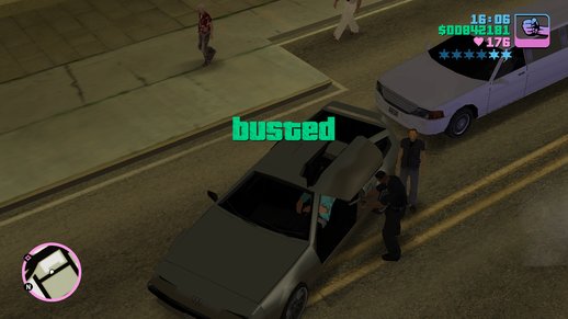 Vice City Rosenberg Busted Audio 