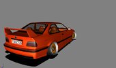 BMW E36 Coupe ORANGE AZERBAIJAN For Drift