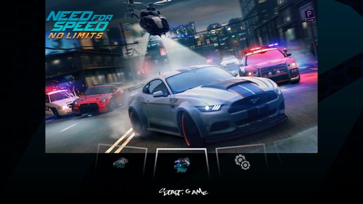 NFS No Limits HD NO IMPORT menu mod