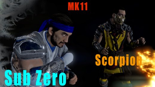 Scorpion & Sub Zero MK11 Pack