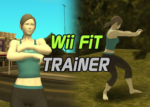 Wii Fit Trainer from Smash Ultimate