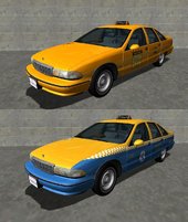 Chevrolet Caprice 1991 Taxi & 1993 Civilian Pack v1.1
