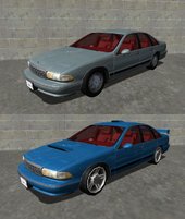 Chevrolet Caprice 1991 Taxi & 1993 Civilian Pack v1.1