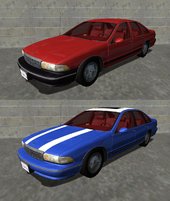 Chevrolet Caprice 1991 Taxi & 1993 Civilian Pack v1.1