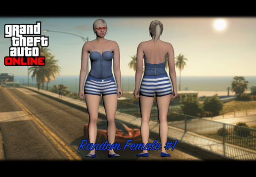 GTA Online Random Piel Femenina #1