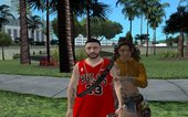 GTA Online Skin Ramdon N14 Chicago Bulls MJ23