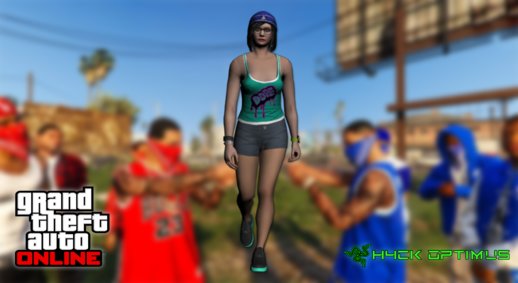 GTA Online Skin Ramdon N17 Female