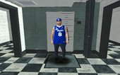 GTA Online Skin Ramdon N16 Los Angeles Lakers Throwback jersey