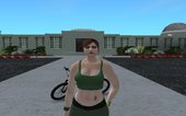 GTA Online Skin Ramdon Female Afther Energy Up Sport Gym