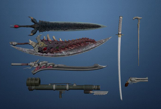 Devil May Cry V Weapons