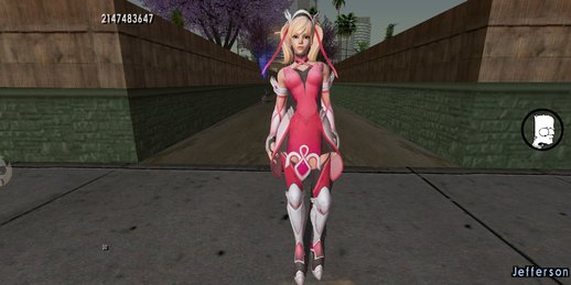 Mercy (Pink) from Overwatch for Mobile