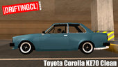 Toyota Corolla KE70 Clean