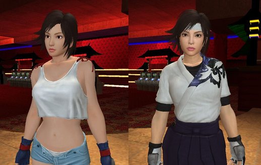 Asuka Kazama (Hakama and Sporty)