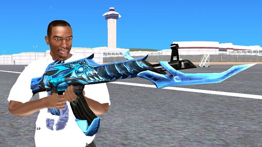 Free Fire's AK-47 Unicorn Ice