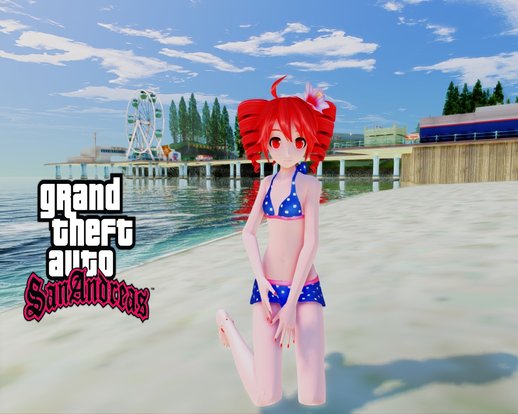 Project Diva FT Kasane Teto Swimwear skin