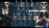 PAYDAY 2  - Sangres Skin Pack (+30 Variants)