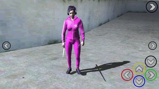 GTA Online Female Adidas SweatSuits for Mobile
