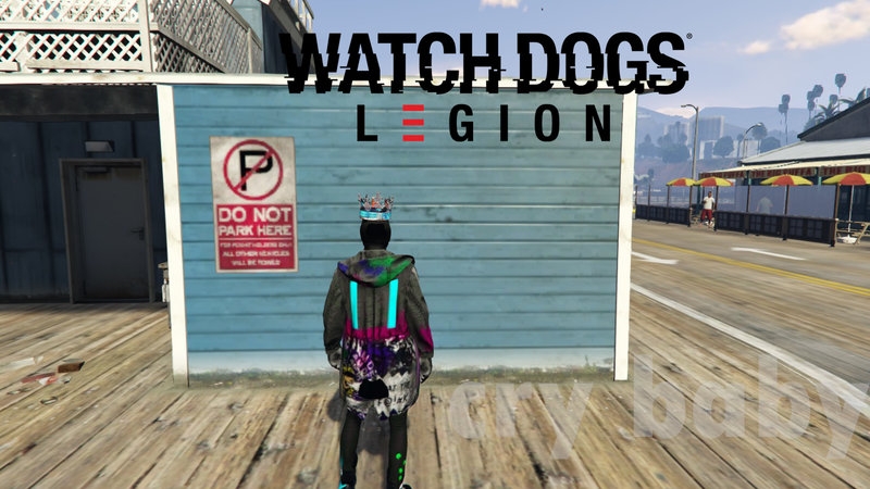 GTA 5 Watch Dogs Legion Outfit Mod 