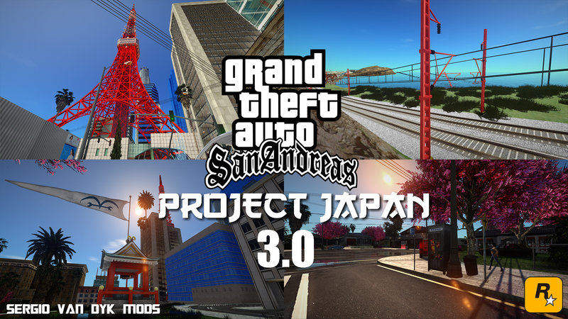 Releases in Japan: GTA SA PS2