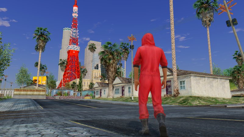 Grand Theft Auto – La Casa De Papel – SanAndreas PS2