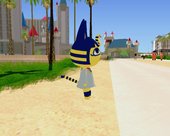 Animal Crossing Ankha Skin Mod