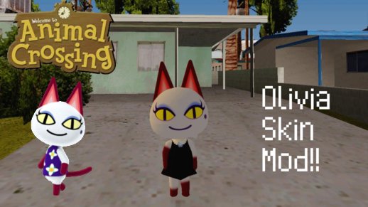 Animal Crossing Olivia Skin Mod
