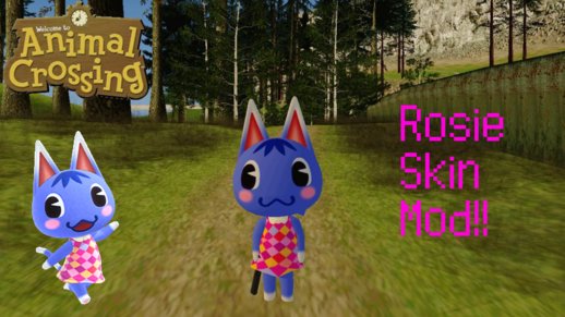 Animal Crossing Rosie Skin Mod