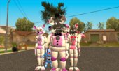 FNAF Sister Location Skins Fixed