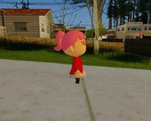 Animal Crossing Villager Girl Skin Mod