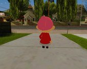 Animal Crossing Villager Girl Skin Mod