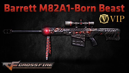 Crossfire Barrett M82A1 Obsidian Beast