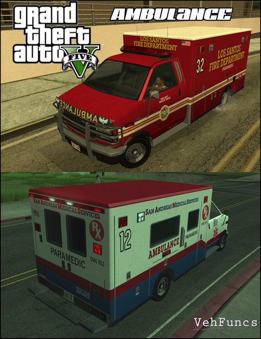 GTA V Brute Ambulance