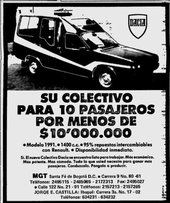 Dacia 1310 Microbus Colombiano
