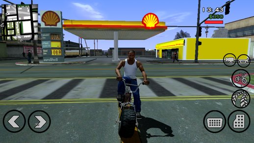 San Andreas Shell Station for Mobile